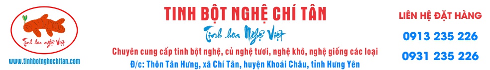 Tinh Bột Nghệ Chí Tân